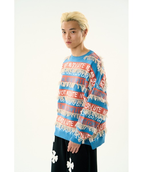 CRAZY BORDER KNIT（ニット/セーター）｜DISCOVERED（ディスカバード