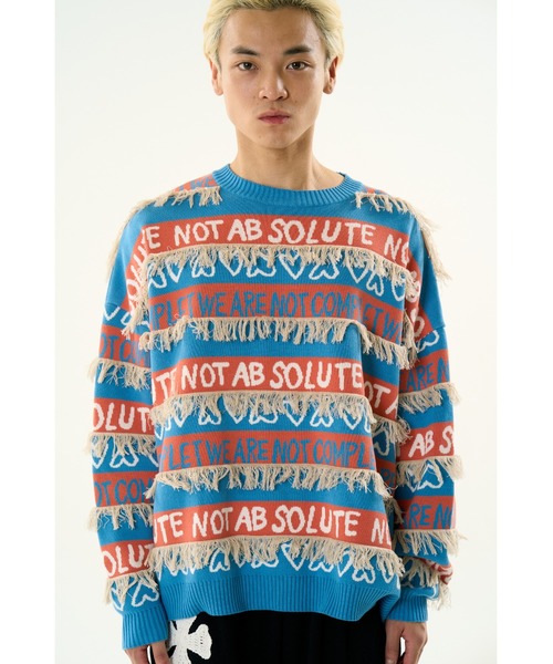 CRAZY BORDER KNIT（ニット/セーター）｜DISCOVERED（ディスカバード