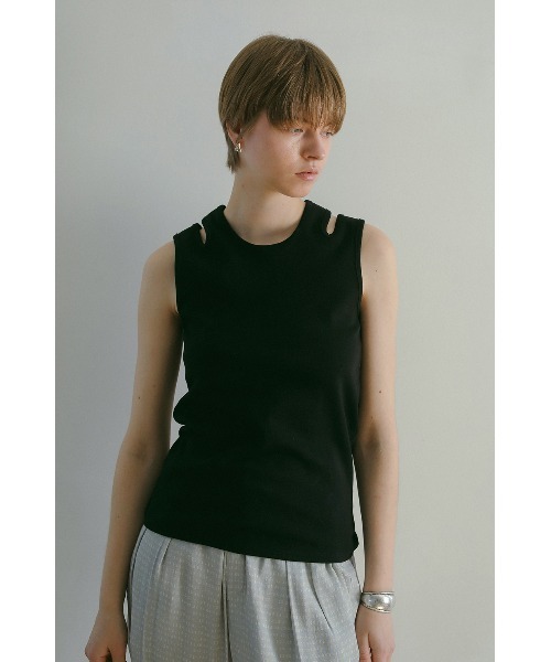 セール】SHOULDER SLIT TANK TOPS（タンクトップ）｜MANOF