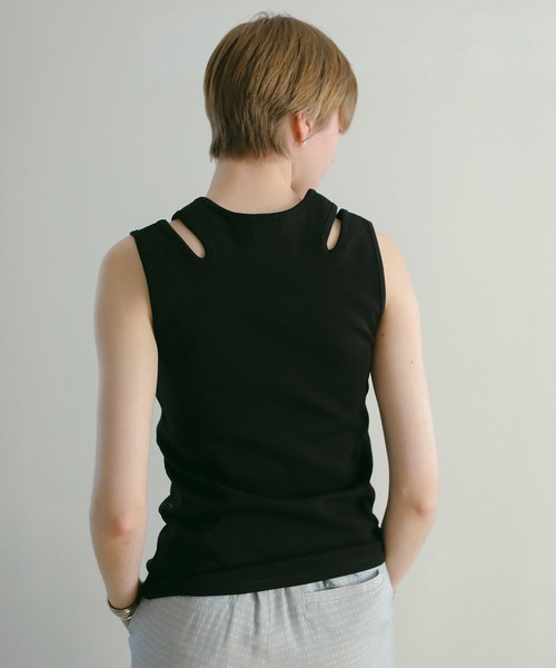 DRESS CANP 日本製 新品　未使用　タンクトップ　総柄　S 44 　袖無 楽天市場】クロップド丈 タンクトップ ボーダー柄 レディース