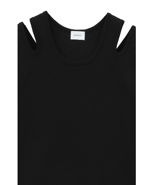 新品タグ付き♡ Basic Side Slit Punch TShirt セール】SHOULDER SLIT TANK TOPS（タンクトップ）｜MANOF