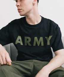 ROOPTOKYO | ARMY LOGO CORE TEE 半袖Tシャツ メンズ 夏物 夏服(Tシャツ/カットソー)