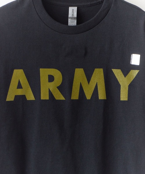 ROOPTOKYO(ループトウキョウ)の「ARMY LOGO CORE TEE 半袖Tシャツ メンズ 夏物 夏服(Tシャツ/カットソー・メンズ・ブラック×ゴールド/グリーン/ブラック・L/XL/M)」の20枚目の写真