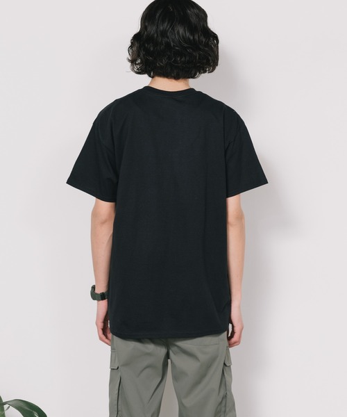 ROOPTOKYO(ループトウキョウ)の「ARMY LOGO CORE TEE 半袖Tシャツ メンズ 夏物 夏服(Tシャツ/カットソー・メンズ・ブラック×ゴールド/グリーン/ブラック・L/XL/M)」の9枚目の写真