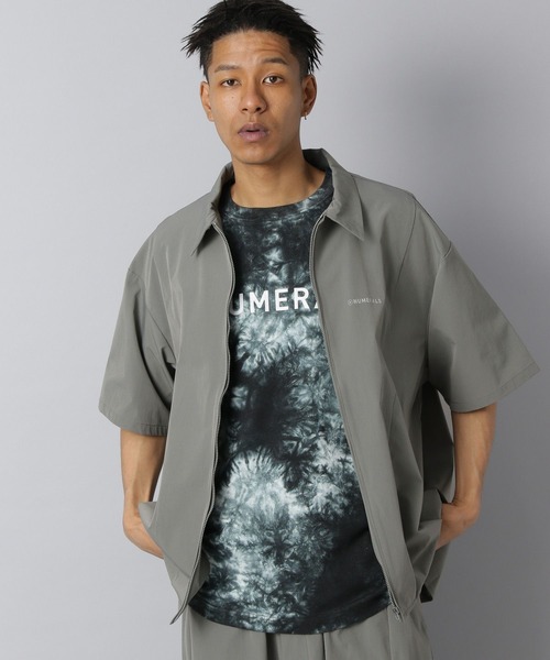 NUMERALS(ヌメラルズ)の「【NUMERALS】ライトシェルジップシャツ(シャツ/ブラウス・メンズ・グレー/ブラック/カーキ・MEDIUM/LARGE)」の6枚目の写真