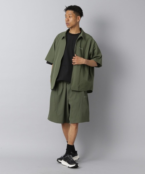 NUMERALS(ヌメラルズ)の「【NUMERALS】ライトシェルジップシャツ(シャツ/ブラウス・メンズ・グレー/ブラック/カーキ・MEDIUM/LARGE)」の11枚目の写真