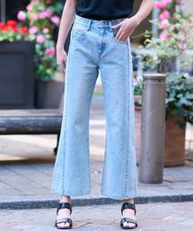 DRESSTERIOR | 【洗える/細見え】セミフレアライトデニム(その他パンツ)