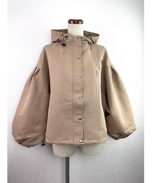 Rydia（リディア）の「コビニャーマウンテンパーカー（ブルゾン・レディース・ブラック/カーキ/ベージュ・M）」の3枚目の写真