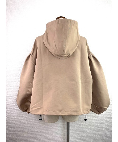 Rydia（リディア）の「コビニャーマウンテンパーカー（ブルゾン・レディース・ブラック/カーキ/ベージュ・M）」の9枚目の写真