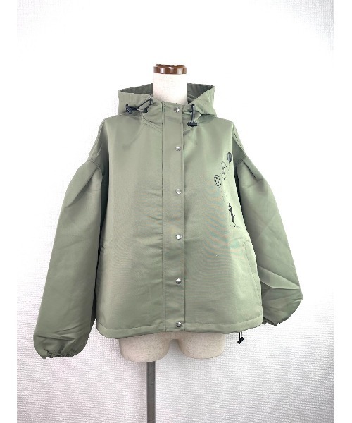 Rydia（リディア）の「コビニャーマウンテンパーカー（ブルゾン・レディース・ブラック/カーキ/ベージュ・M）」の11枚目の写真