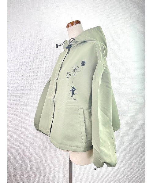 Rydia（リディア）の「コビニャーマウンテンパーカー（ブルゾン・レディース・ブラック/カーキ/ベージュ・M）」の12枚目の写真