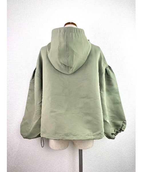 Rydia（リディア）の「コビニャーマウンテンパーカー（ブルゾン・レディース・ブラック/カーキ/ベージュ・M）」の13枚目の写真