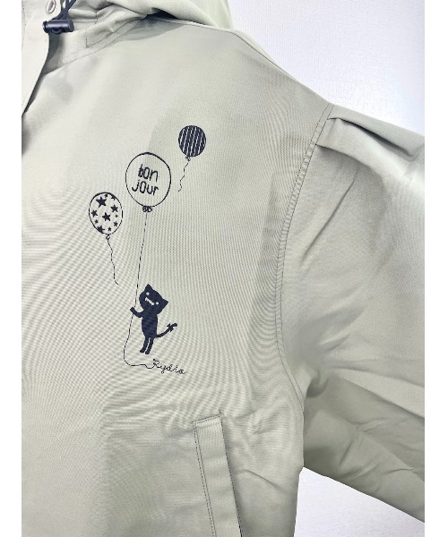 Rydia（リディア）の「コビニャーマウンテンパーカー（ブルゾン・レディース・ブラック/カーキ/ベージュ・M）」の14枚目の写真