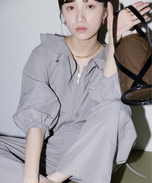 Eimee Law フリルカラーオールインワン フリルカラーオールインワン Eimee Law│Eimee Law & LHELBIE