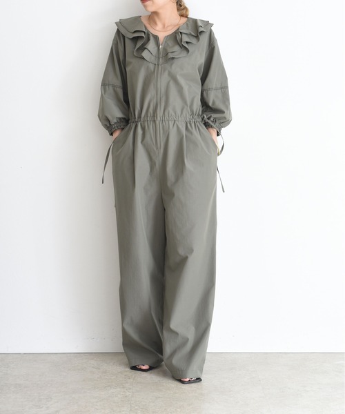 即日発送　キシダミキ　チェックオールインワン セール】チェックオールインワン / Checked All In One（つなぎ