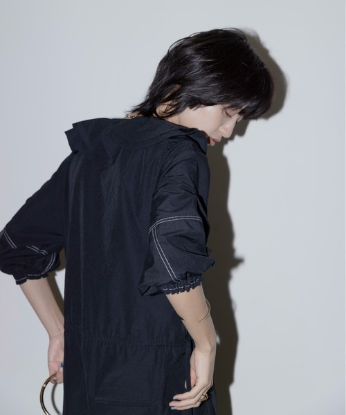 フリルカラーオールインワン Eimee Law│Eimee Law & LHELBIE