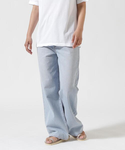 NEEDBY heritage(ニードバイヘリテージ)の「NEEDBY heritage(ニードバイヘリテージ)LUNA/ワイドストレート(デニムパンツ・レディース・ブルー系その他3・23/24/25/26)」の12枚目の写真