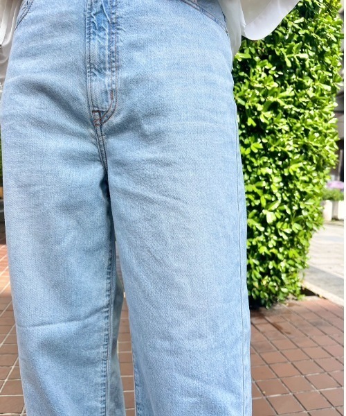 NEEDBY heritage(ニードバイヘリテージ)の「NEEDBY heritage(ニードバイヘリテージ)LUNA/ワイドストレート(デニムパンツ・レディース・ブルー系その他3・23/24/25/26)」の10枚目の写真