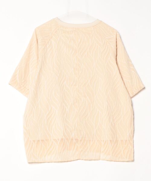 tシャツ シアージャガードドッキングカットプルオーバー レディース セール】シアージャガードドッキングカットプルオーバー（T