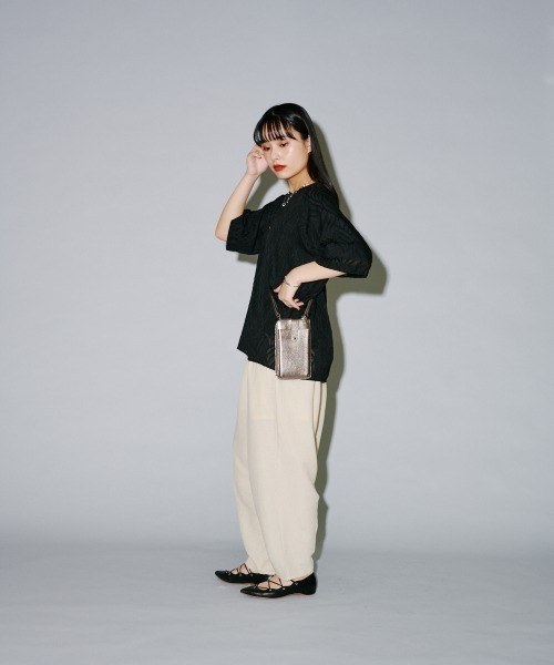 tシャツ シアージャガードドッキングカットプルオーバー レディース セール】シアージャガードドッキングカットプルオーバー（T