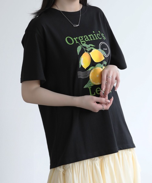 SUNFLOWER EIGHT(サンフラワーエイト)の「プリントTシャツ(Tシャツ/カットソー・レディース・ホワイト系その他/ホワイト系その他3/ブラック系その他2/ホワイト系その他2/ブラック系その他/ブラック系その他3・M)」の5枚目の写真