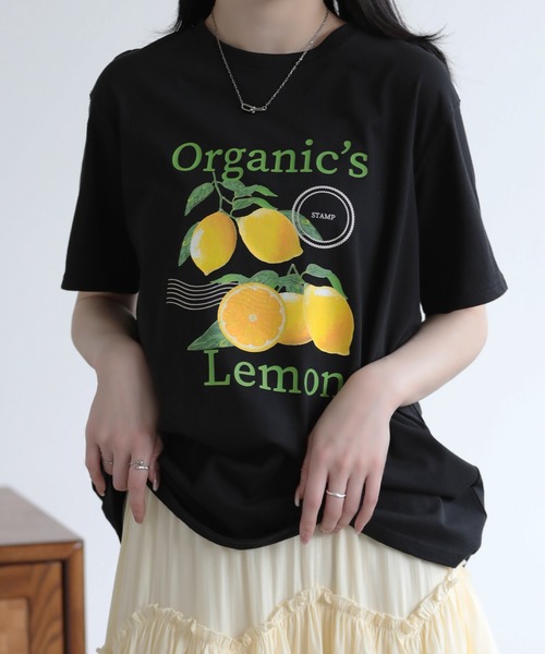 SUNFLOWER EIGHT(サンフラワーエイト)の「プリントTシャツ(Tシャツ/カットソー・レディース・ホワイト系その他/ホワイト系その他3/ブラック系その他2/ホワイト系その他2/ブラック系その他/ブラック系その他3・M)」の21枚目の写真