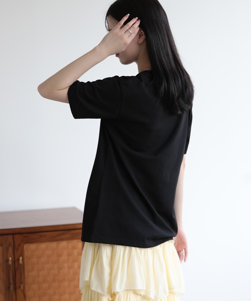 SUNFLOWER EIGHT(サンフラワーエイト)の「プリントTシャツ(Tシャツ/カットソー・レディース・ホワイト系その他/ホワイト系その他3/ブラック系その他2/ホワイト系その他2/ブラック系その他/ブラック系その他3・M)」の22枚目の写真
