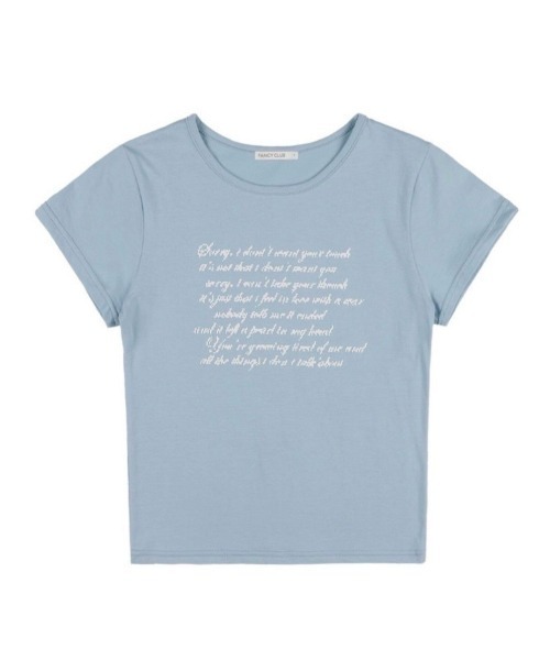 FANCY CLUB】ANGEL MARK CROP TEE（Tシャツ/カットソー）｜FANCY