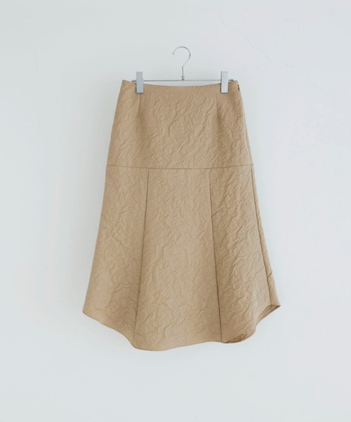 MEYAME(メヤメ)の「MEYAME/メヤメ フローラルビューティフルスカート FLORAL BEAUTIFUL SKIRT(スカート・レディース・ネイビー/ベージュ・0/1)」の5枚目の写真