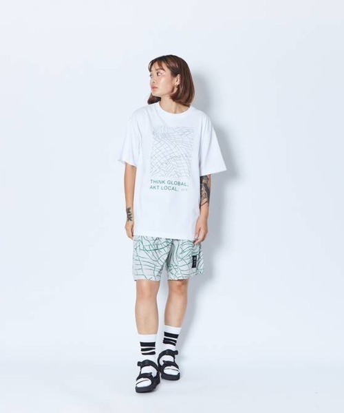 AKTR(アクター)の「AKTR B.B.WEB COTTON TEE(アクター B.B.ウェブ コットン ティー)(Tシャツ/カットソー・メンズ・ホワイト系/ブラック系・MEDIUM/LARGE/X-LARGE/XX-LARGE)」の2枚目の写真