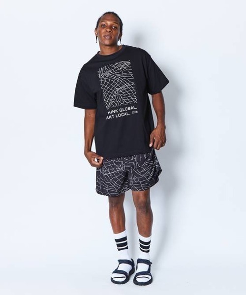 AKTR(アクター)の「AKTR B.B.WEB COTTON TEE(アクター B.B.ウェブ コットン ティー)(Tシャツ/カットソー・メンズ・ホワイト系/ブラック系・MEDIUM/LARGE/X-LARGE/XX-LARGE)」の1枚目の写真
