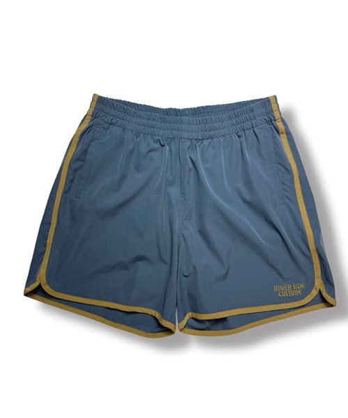 RIVER SIDE CULTURE（リバーサイドカルチャー）の「RIVER SIDE CULTURE/RSC ナイロンパイピングショーツ (M4)（その他パンツ・メンズ・ブラウン/チャコールグレー/ブルー・MEDIUM/LARGE/X-LARGE）」の10枚目の写真