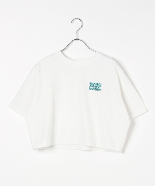 PAGEBOY（ページボーイ）の「サウナボーイ コラボ コンパクトT（Tシャツ/カットソー・レディース・オフホワイト/ブルー/ブラック・FREE）」の22枚目の写真