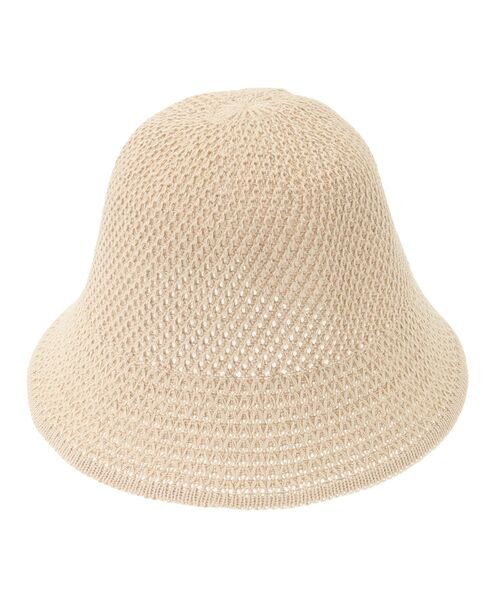 Green Parks(グリーンパークス)の「every walk.雑材バケットハット(ハット・レディース・その他7/アイボリー/ブラック・FREE)」の1枚目の写真