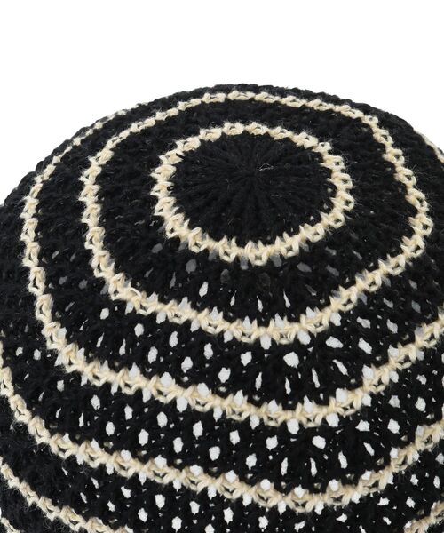 Green Parks(グリーンパークス)の「every walk.雑材バケットハット(ハット・レディース・その他7/アイボリー/ブラック・FREE)」の12枚目の写真