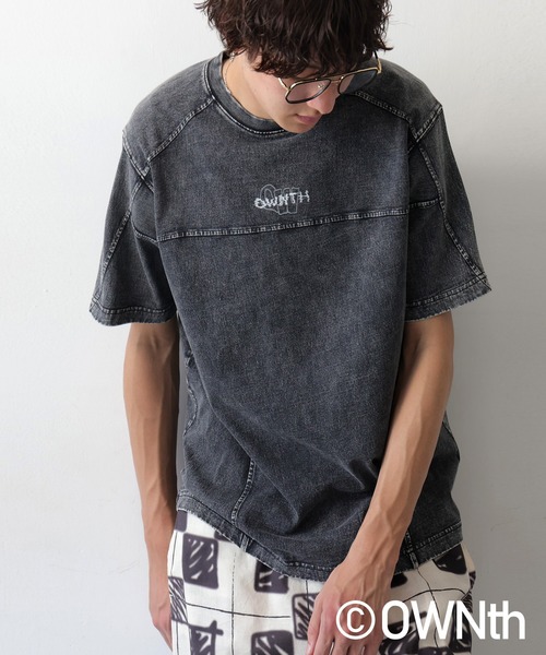 antiqua（アンティカ）の「リブ切替デザインTシャツ（Tシャツ/カットソー・レディース・ブラック/ホワイト・ONESIZE）」の22枚目の写真