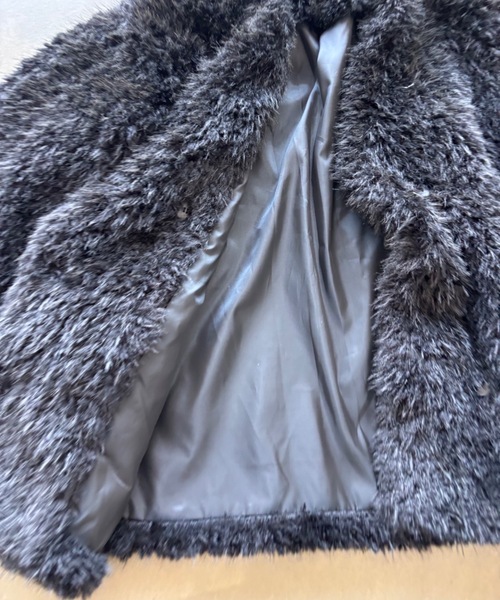 SHAGGIE（シャギー）の「【ViVi掲載】プードルボアダブルテーラードジャケット（テーラードジャケット・レディース・ブラック/ピンク/ベージュ・FREE）」の12枚目の写真