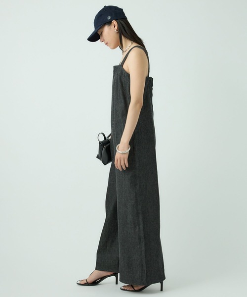 Chaos（カオス）の「Chaos(カオス)/◆WHY NOT NOW◆バナックサロペット（サロペット/オーバーオール・レディース・ブラック・FREE）」の6枚目の写真