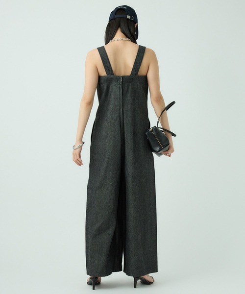 Chaos（カオス）の「Chaos(カオス)/◆WHY NOT NOW◆バナックサロペット（サロペット/オーバーオール・レディース・ブラック・FREE）」の4枚目の写真