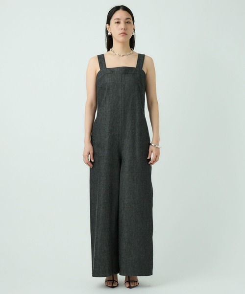 Chaos（カオス）の「Chaos(カオス)/◆WHY NOT NOW◆バナックサロペット（サロペット/オーバーオール・レディース・ブラック・FREE）」の18枚目の写真