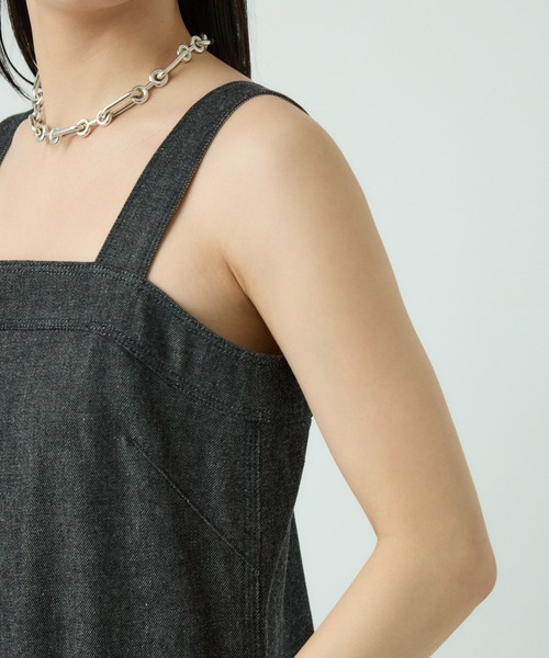 Chaos（カオス）の「Chaos(カオス)/◆WHY NOT NOW◆バナックサロペット（サロペット/オーバーオール・レディース・ブラック・FREE）」の14枚目の写真