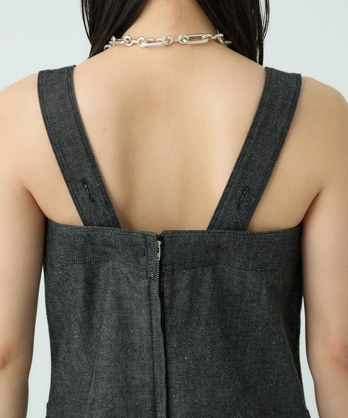 Chaos（カオス）の「Chaos(カオス)/◆WHY NOT NOW◆バナックサロペット（サロペット/オーバーオール・レディース・ブラック・FREE）」の13枚目の写真