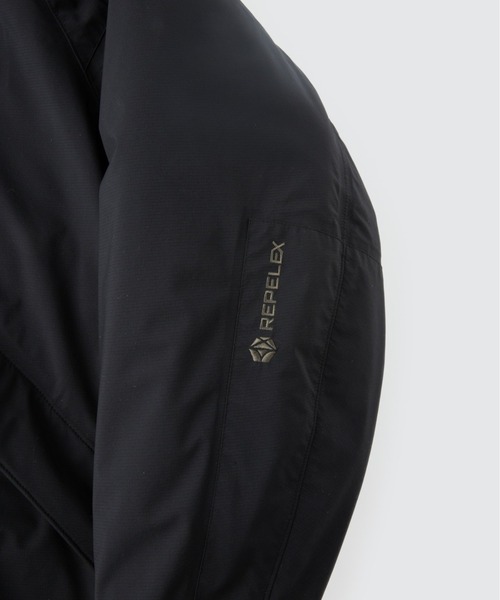 WILD THINGS（ワイルドシングス）の「デナリジャケット│DENALI JACKET（ダウンジャケット/コート・メンズ・ライトグレー/ブラック・S/M/L/XL）」の6枚目の写真