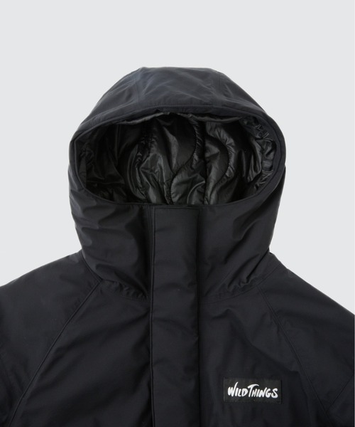 WILD THINGS（ワイルドシングス）の「デナリジャケット│DENALI JACKET（ダウンジャケット/コート・メンズ・ライトグレー/ブラック・S/M/L/XL）」の11枚目の写真