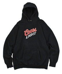 【ヴィンテージ古着】90’s “Coors Light” 企業ロゴ アドバタイズ パーカー