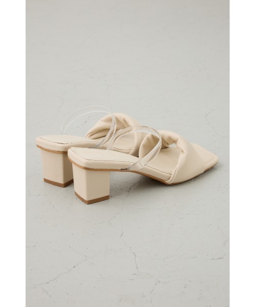 AZUL by moussy(アズールバイマウジー)の「ツイストベルトサンダル(サンダル・レディース・アイボリー/ブラック・SMALL/MEDIUM/LARGE)」の6枚目の写真