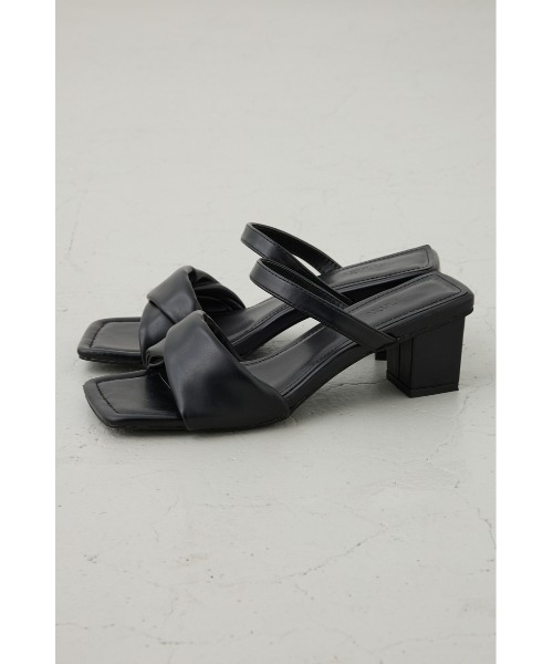 AZUL by moussy(アズールバイマウジー)の「ツイストベルトサンダル(サンダル・レディース・アイボリー/ブラック・SMALL/MEDIUM/LARGE)」の14枚目の写真