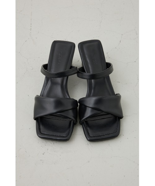 AZUL by moussy(アズールバイマウジー)の「ツイストベルトサンダル(サンダル・レディース・アイボリー/ブラック・SMALL/MEDIUM/LARGE)」の16枚目の写真