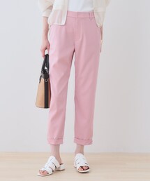 その他パンツ（ピンク/桃色系・クロップド・半端丈