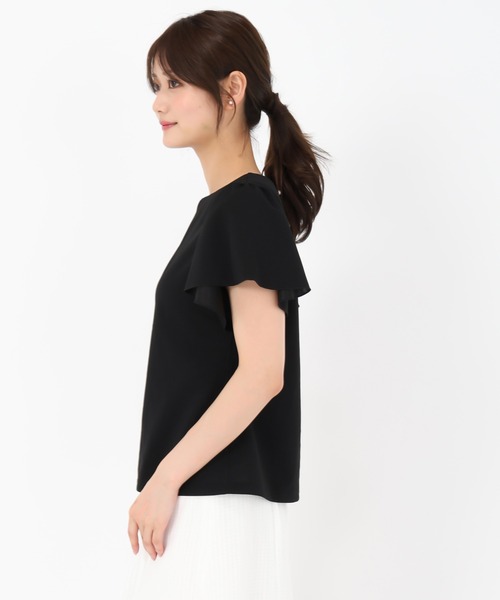 MISCH MASCH(ミッシュマッシュ)の「2025新作 パールフレア袖カットブラウス(シャツ/ブラウス・レディース・ピンク/ホワイト/ブラック/グレー・フリ-)」の15枚目の写真